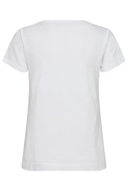 Rem O-SS Eagle Tee   | White | T-shirt fra Mos Mosh