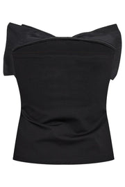 Barry Bow Top | Black | Top fra Co'couture