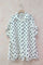 Bleu Belle Dot Shirt | White | Skjorte fra Atelier C