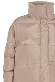 X - Mountain Quilt Jacket 30011 | Walnut | Jakke fra Co'couture