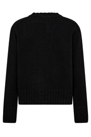 Zari Cashmere Crewneck Knit | Brindle | Strik fra Mos Mosh