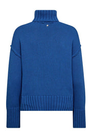 Rola Bine Rollneck Knit | Blue Lolite | Strik fra Mos Mosh