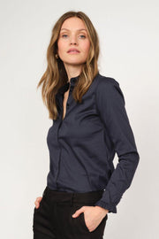Mattie Flip Shirt | Black | Shirts fra Mos Mosh