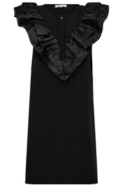 Bethany Frill Dress | Black | Kjole fra Co'couture