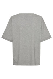 Carol Tee 205338 | Medium Grey Mel. W. Shadow Lim | T-Shirt fra Freequent