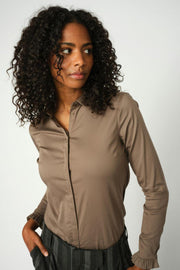 Mattie Flip Shirt | Falcon | Skjorte fra Mos Mosh