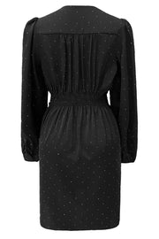 Tiki Ls Twist Dress | Black Diamond | Kjole fra Liberté
