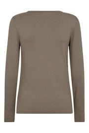 Liana Tee 205298 | Morel | T-Shirt fra Freequent