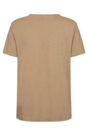 Gull O-SS Deco Tee  | Tannin | T-shirt fra Mos Mosh