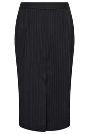 Ida Pin Pencil Skirt 34048 | Dark Grey | Nederdel fra Co'couture