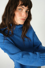 Rola Bine Rollneck Knit | Blue Lolite | Strik fra Mos Mosh