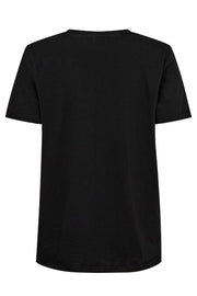 Gull O-SS Deco Tee  | Black | T-shirt fra Mos Mosh