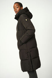 Nova Square Down Coat | Sort | Frakke fra Mos Mosh