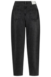 Vika Pleat Jeans 31430 | Black | Bukser fra Co'couture