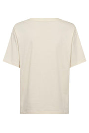 Hill O-SS Tee | Ecru | T-shirt fra Mos Mosh