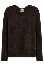 Thora V-Neck Knit | Delicioso | Strik fra Mos Mosh
