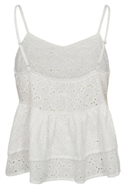 Rebekka Strap Top | White | Bluse fra Liberté