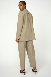 Cammie Elina Pant Cropped | Falcon | Hose von Mos Mosh