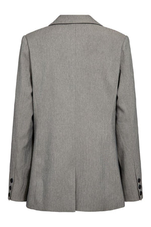 Caia Jacket 207343 | Light Grey Melange | Blazer fra Freequent