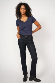 Carla Naomi Deluxe Jeans 34' | Dark Blue | Jeans fra Mos Mosh