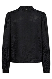 Tiwa Melo Shirt | Black | Skjorte fra Mos Mosh