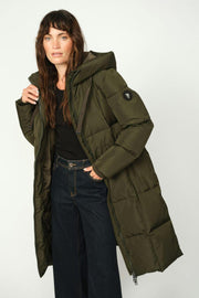 Nova Square Down Coat  | Rosin | Jakke fra Mos Mosh