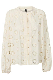 Avery Blouse 2820 | Off white | Bluse fra Prepair