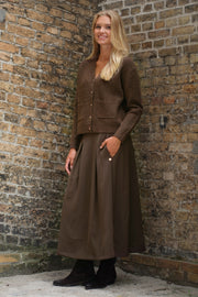 Pauline Skirt 2859 | Brown | Nederdel fra Prepair