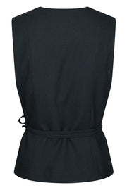 Samara Melange Waistcoat | Navy | Vest fra Neo Noir