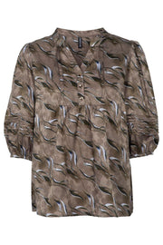 Camilla Blouse 2838 | Mole | Bluse fra Prepair