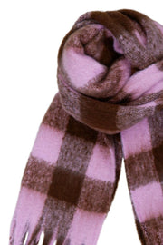 North Soft Winter Scarf | Rose/Mocca | Tørklæder fra Black Colour