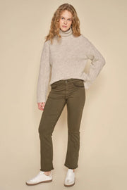 Aidy Thora Rollneck Knit  | Feather Gray | Strik fra Mos Mosh