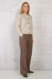 Agnethe Pants | Brown | Bukser fra Prepair