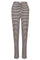 Liberté, Natalia Straight Pants – D. Brown Creme Small Stripe