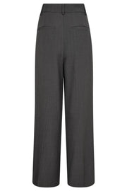 Liane Pleat Pant 31425 | Dark Grey | Bukser fra Co'couture