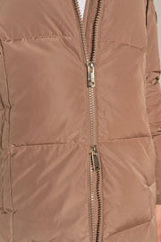 Nova Square Down Coat  | Pine Bark  | Jakke fra Mos Mosh