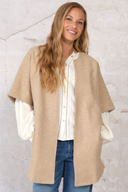 Mollie Jacket 2682 | Sand | Jakke fra Prepair