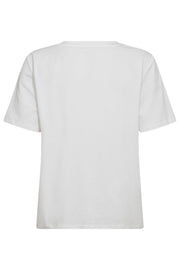 Siara Cocouture Tee 33148 | White | T-Shirt fra Co'couture