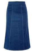 Asta Ashape Skirt | Blue Denim | Nederdel fra Liberté