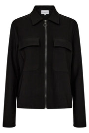 Henne Shirt Jacket | Black | Jakkes fra Liberté