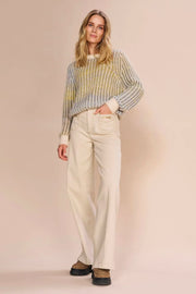 Colette Shimmer Pant | Summer Sand | Bukser fra Mos Mosh