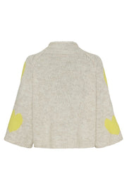 Priscilla 23885 | Calce/Lemon | Strik fra Marta du Chateau