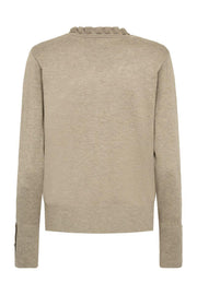 Katie Pullover 206462 | Silver Mink Melange | Strik fra Freequent