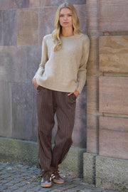 Babara Knit 2789 | Sand | Strik fra Prepair