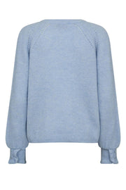Talli LS Knit | Cashmere Blue | Strik fra Mos Mosh