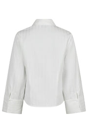 Rosa Solid Shirt | White | Skjorte fra Neo Noir