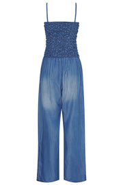 Saga Juimsuit 82392 | Medium Blue | Jumpsuit fra Marta du Chateau