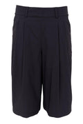 Davina Pleated Shorts | Black | Shorts fra Black Colour