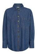 Lisea Shirt 206588 | Medium Blue Denim | Skjorte fra Freequent