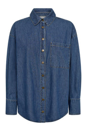 Lisea Shirt 206588 | Medium Blue Denim | Skjorte fra Freequent